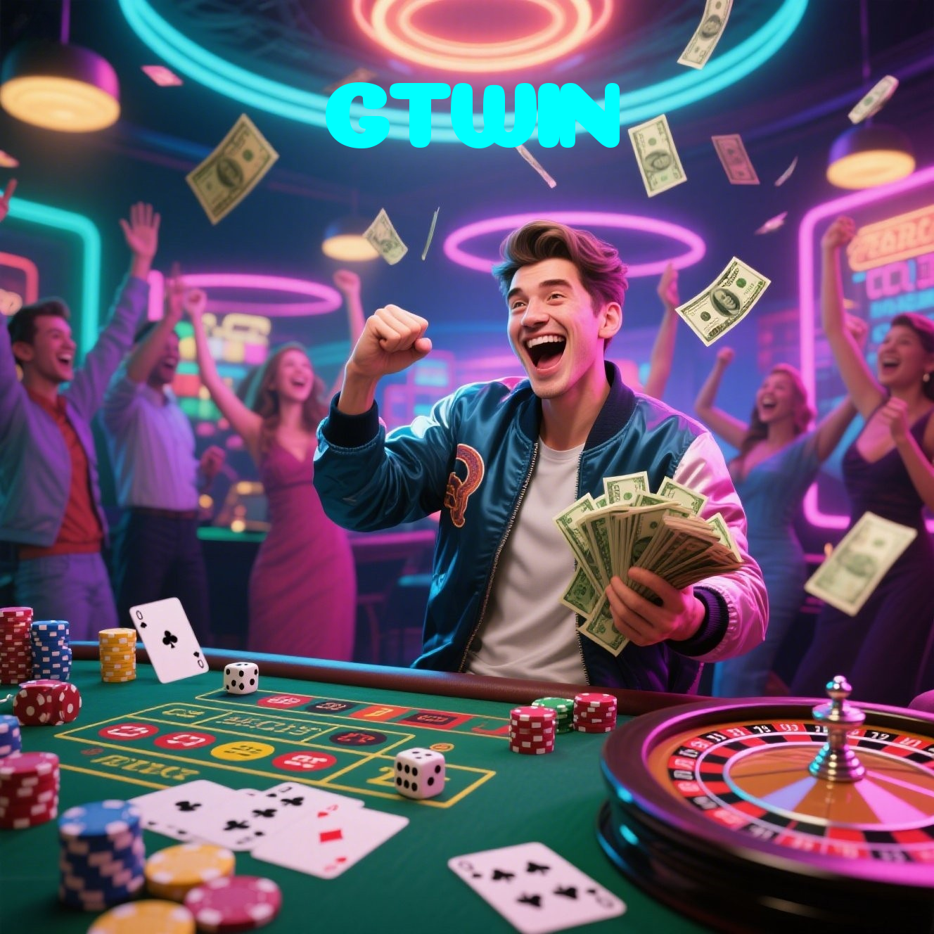 GTWIN：Jogue slots, aposte no futebol e vença em grande estilo!