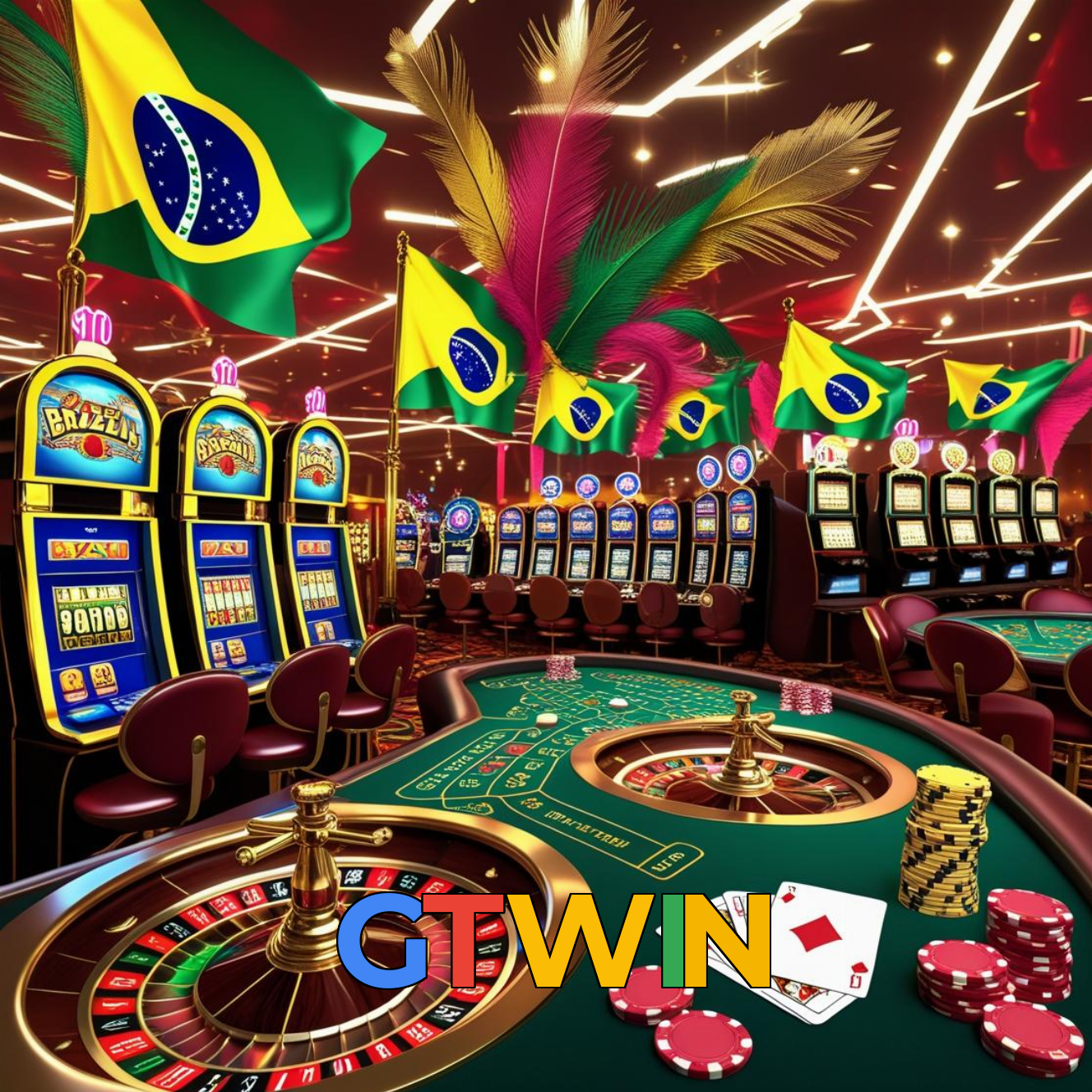 GTWIN:Grandes jackpots estão te esperando! Gire a roleta e ganhe agora!