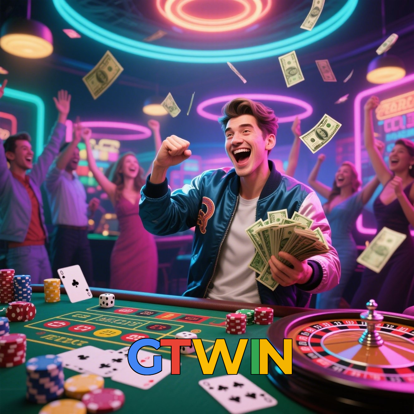 GTWIN:Apostas no futebol e diversão com roleta e blackjack no cassino online!