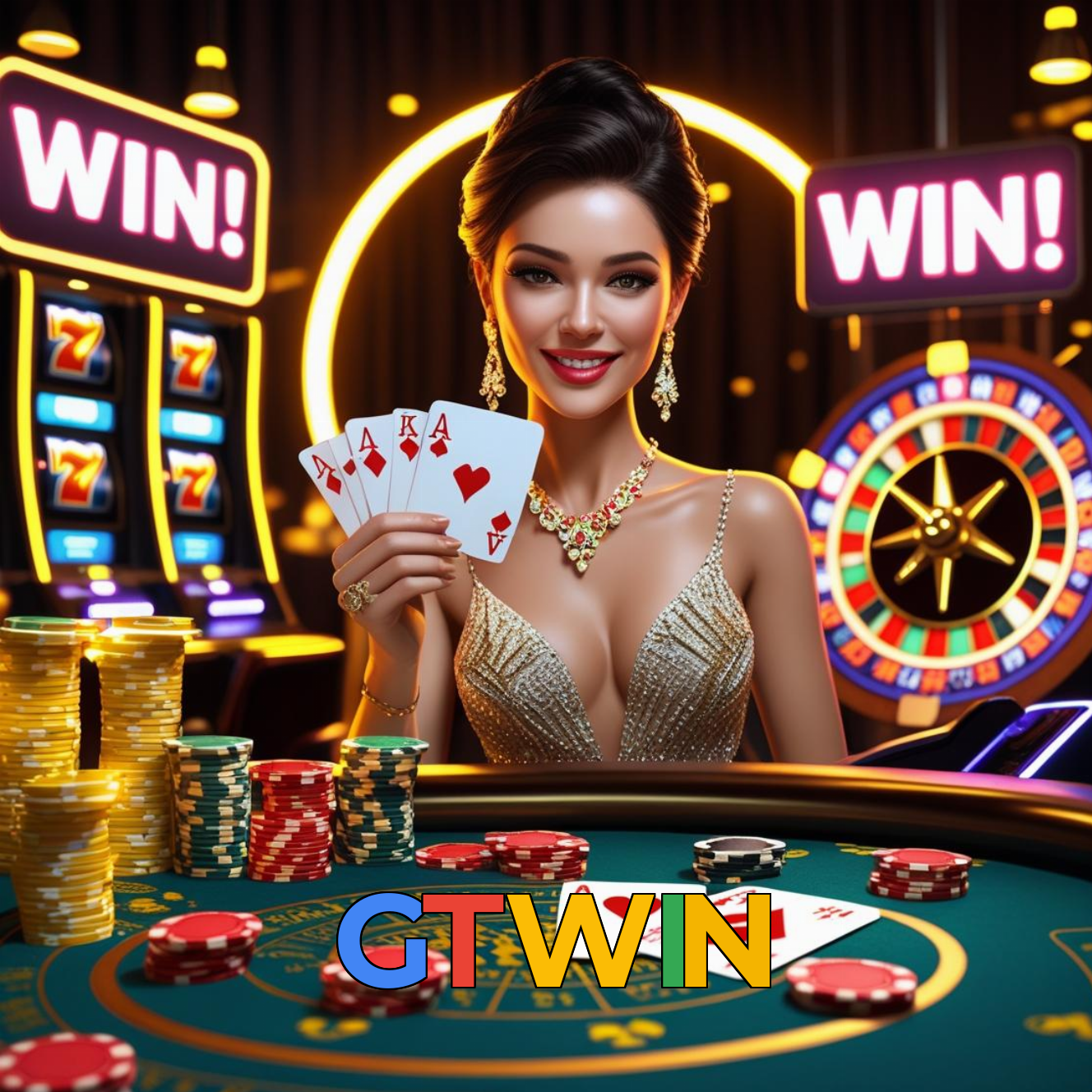 GTWIN:Venha viver a emoção do cassino! Gire a roleta e ganhe grandes prêmios!