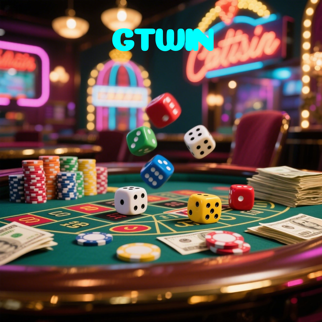 GTWIN：Jogue poker, roleta e aposte ao vivo no futebol online para grandes vitórias!
