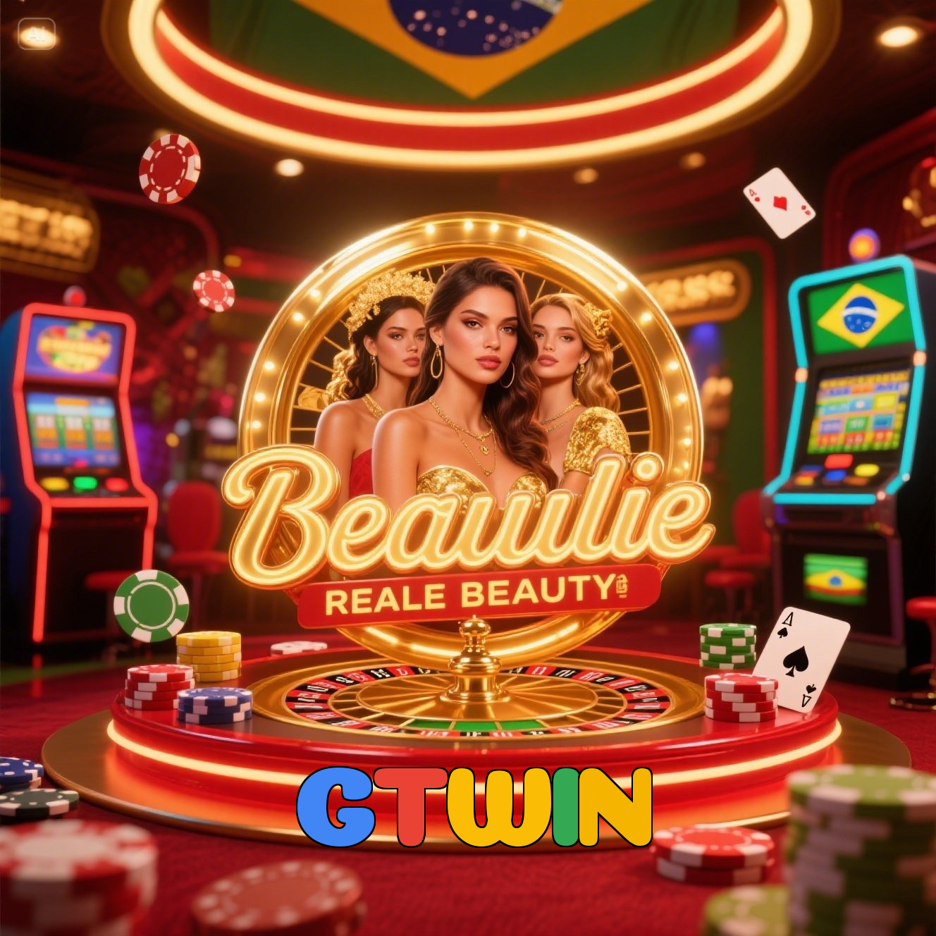 GTWIN:A sorte está no cassino online com jogos de poker, roleta e apostas no futebol!