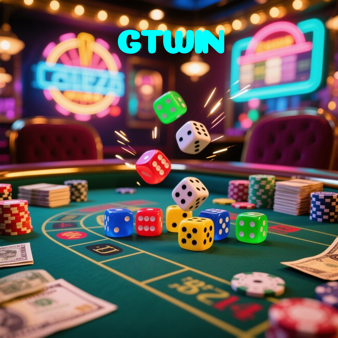 GTWIN：Onde as apostas no futebol se encontram com as vitórias no cassino!