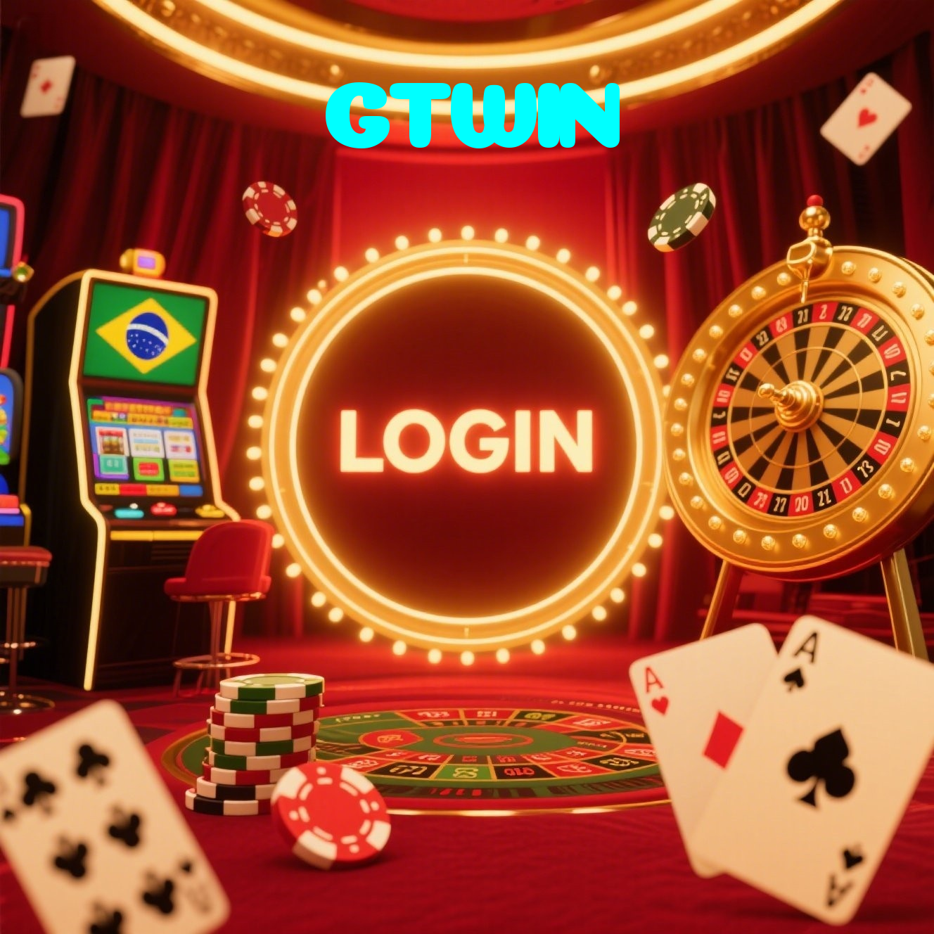 GTWIN:Cada rodada na roleta é uma chance de ganhar prêmios enormes!
